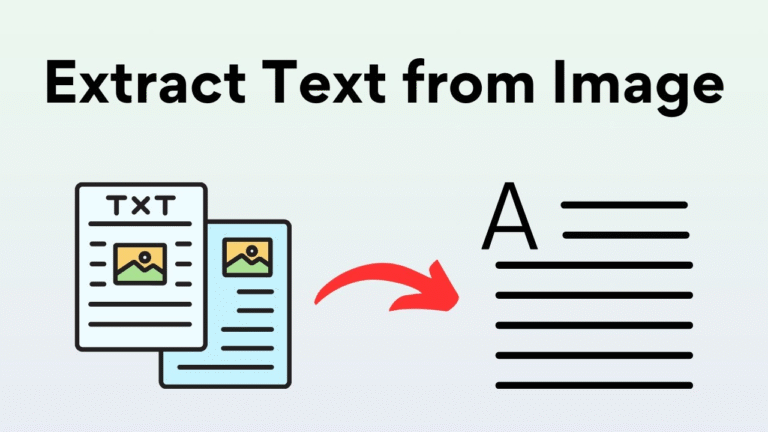 Copy Text from an Image