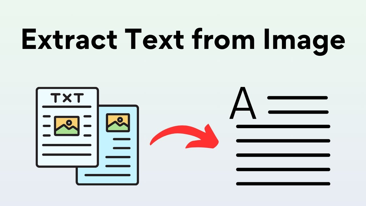 Copy Text from an Image