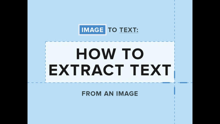 How Do I Extract Text From an Image Lens?