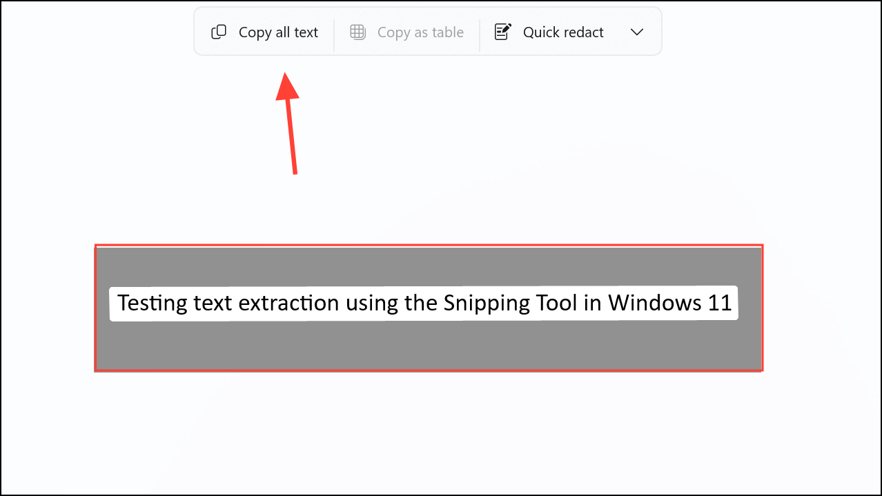 Can a Snipping Tool Extract Text?
